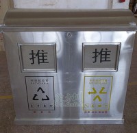 不銹鋼分類垃圾桶
