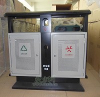 沖孔鋼制垃圾桶