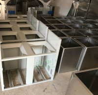 金屬分類垃圾桶工廠生產(chǎn)圖