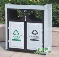 大理石分類垃圾桶的工藝