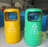 玻璃鋼市政環(huán)保垃圾桶