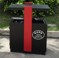 分類垃圾桶“3變2” ，以退為進(jìn)