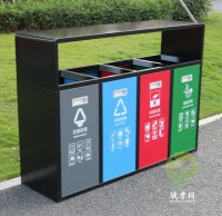 黨政機關先行試點增設分類垃圾桶