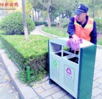 濰坊分類垃圾箱升級，高顏值果皮箱閃亮登場