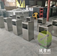 防指紋封油抽拉組合式不銹鋼分類垃圾桶