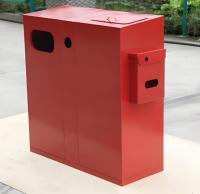 戶外防靜電金屬分類垃圾箱智慧城市環保設施的創新實踐