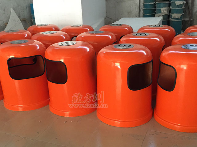 玻璃鋼街道垃圾桶 玻璃鋼街道垃圾桶