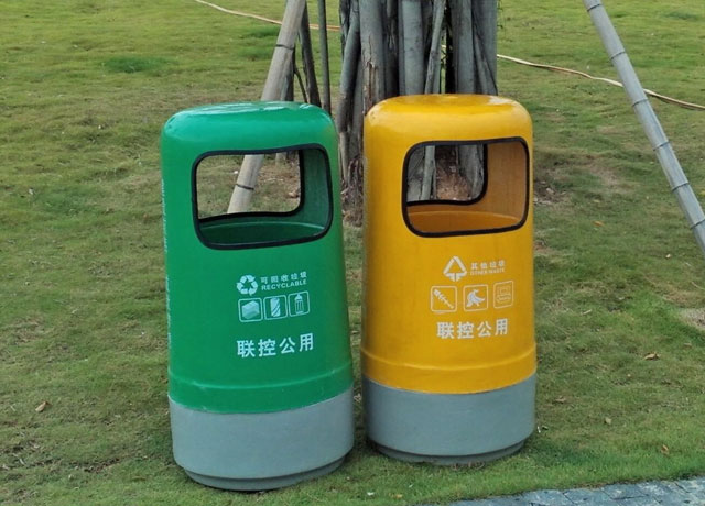 玻璃鋼園林垃圾桶 玻璃鋼園林垃圾桶