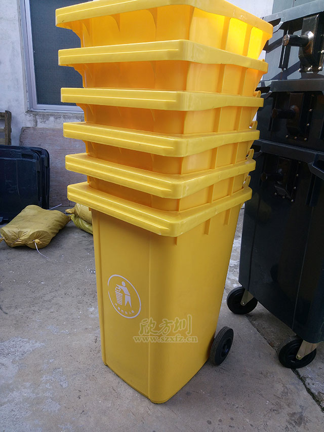 移動式醫療塑料垃圾桶 移動式醫療塑料垃圾桶