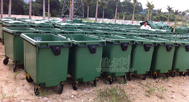 環(huán)衛(wèi)移動塑料垃圾桶 環(huán)衛(wèi)移動塑料垃圾桶