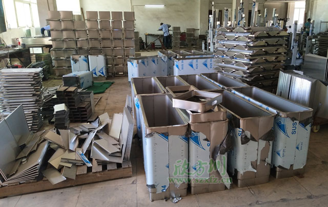 校園分類垃圾桶工廠制作圖